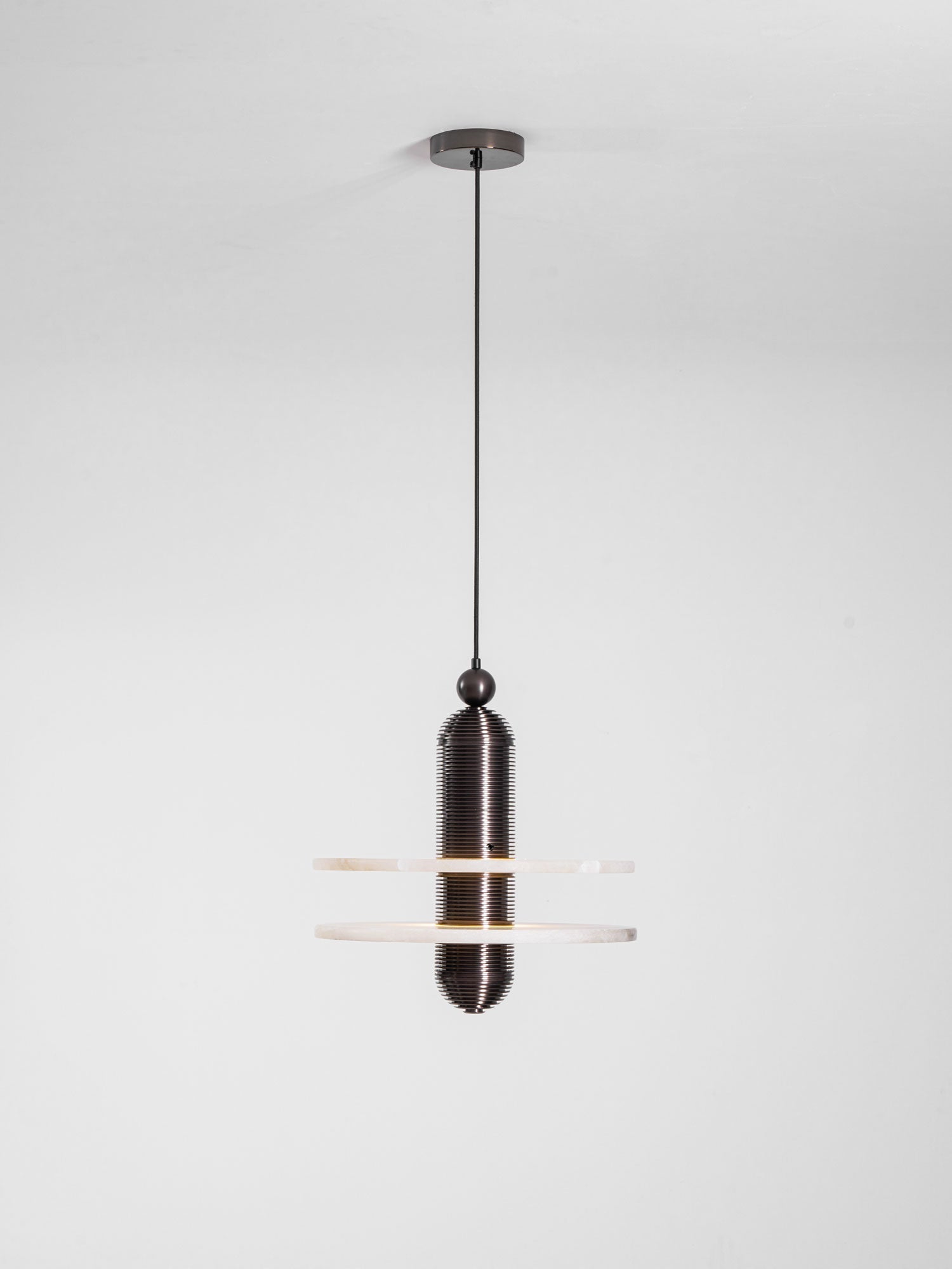 Saturn Alabaster Pendant Light
