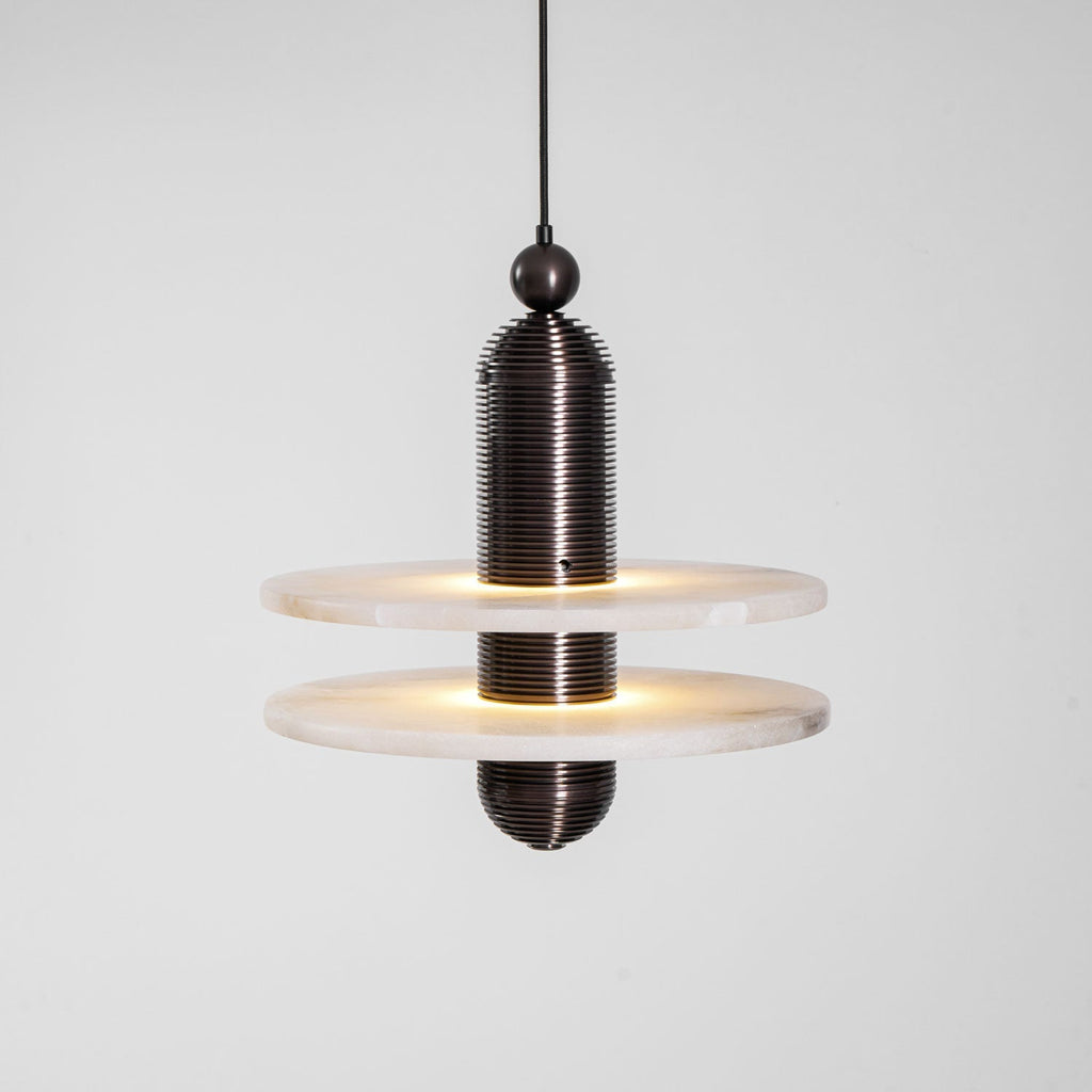 Saturn Alabaster Pendant Light