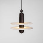 Saturn Alabaster Pendant Light