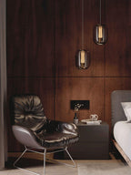 Savannah Glass Hanging light Pendant Lights
