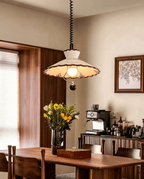 Scalloped Edge Pendant Lamp