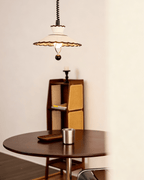 Scalloped Edge Pendant Lamp