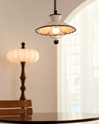 Scalloped Edge Pendant Lamp