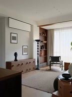 Sculptural Geometric Stack Floor Lamp