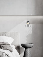 Sculptural Glass Hanging light Pendant Lamp