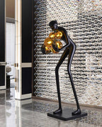 Sentinel Sculpture Uplight Lamp Floor Lamp