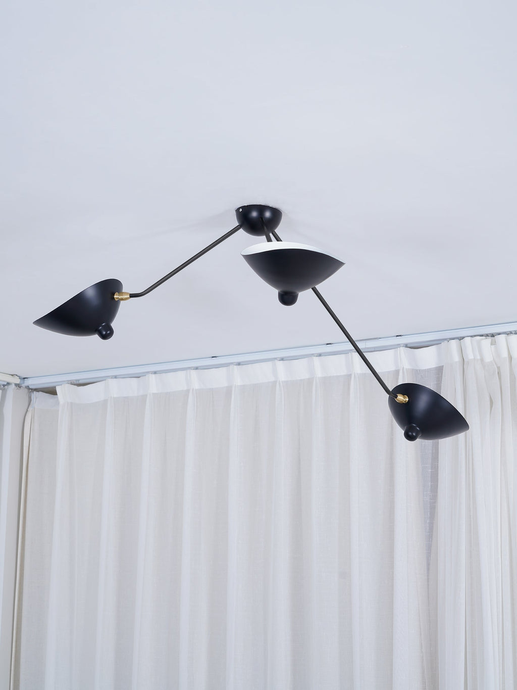 Serge Mouille Flush mount light Ceiling Lamp B