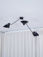 Serge Mouille Flush mount light Ceiling Lamp B