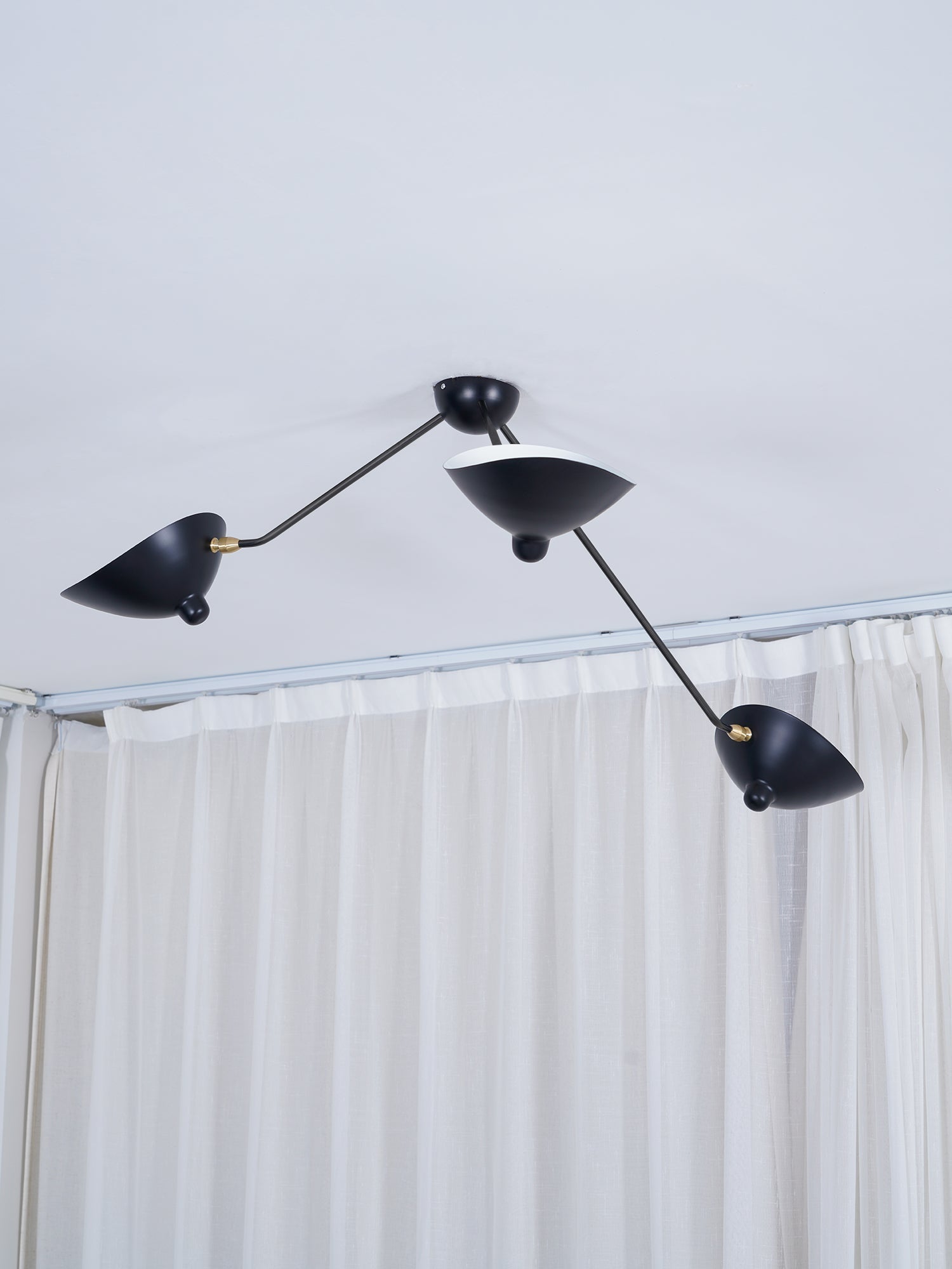 Serge Mouille Flush mount light Ceiling Lamp B