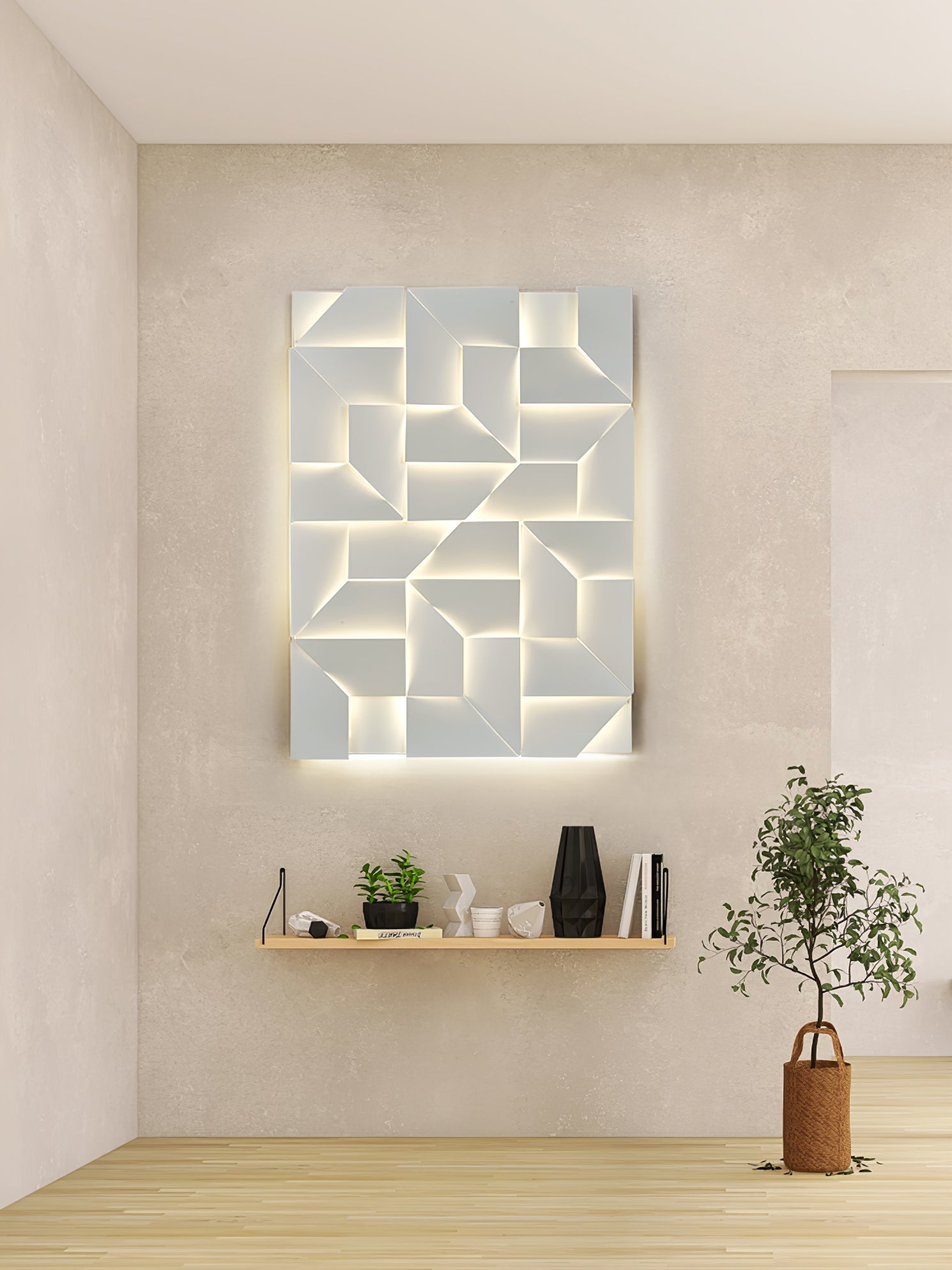 Shadows Grand Wall-mounted light Sconce