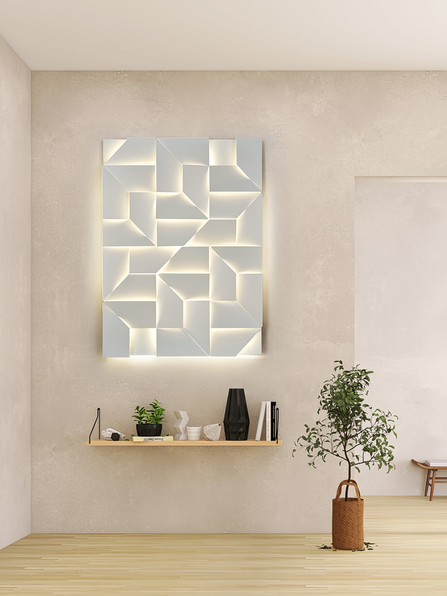 Shadows Grand Wall-mounted light Sconce