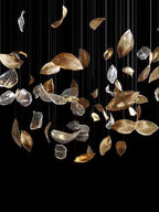 Shake Leaves Crown Chandelier
