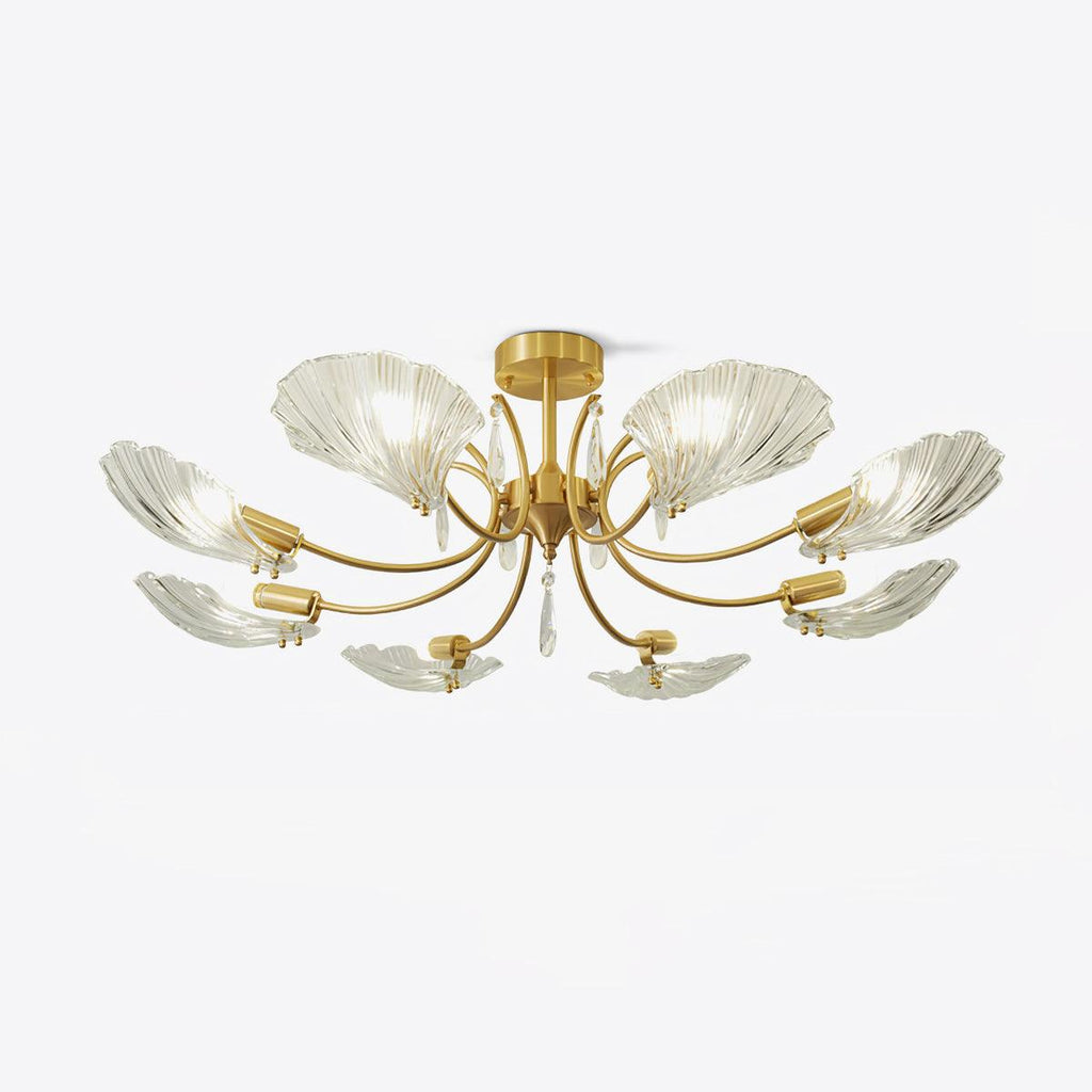 Shell Brass Ceiling-mounted light Ceiling Lamp