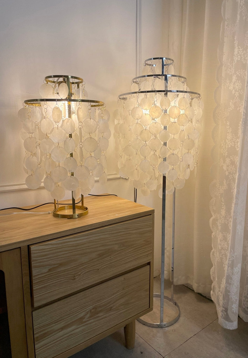 Shell Accent Lamp Floor Lamp