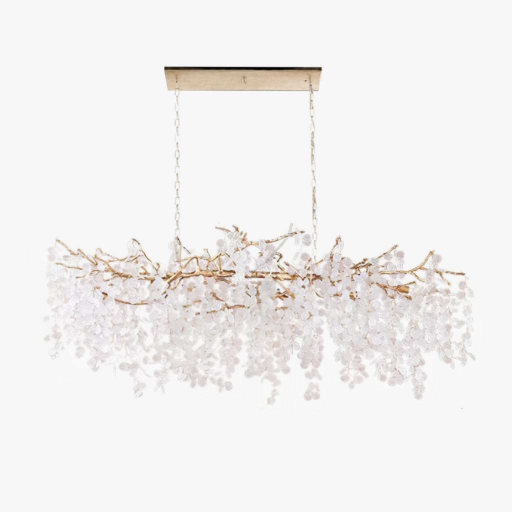Shiro Noda Crystal Electrolier Chandelier