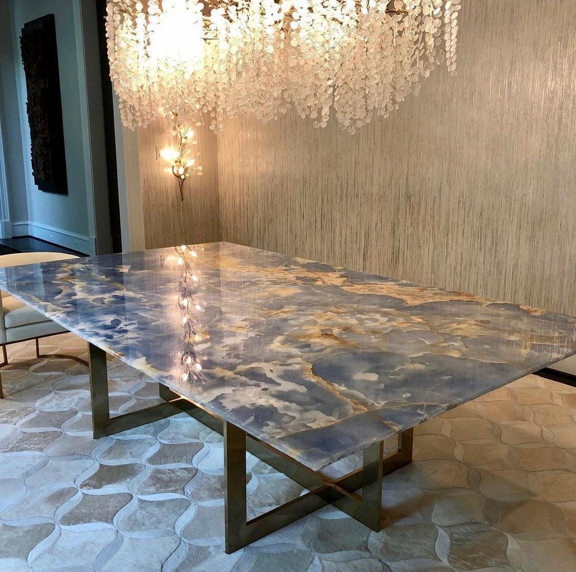 Shiro Noda Crystal Electrolier Chandelier