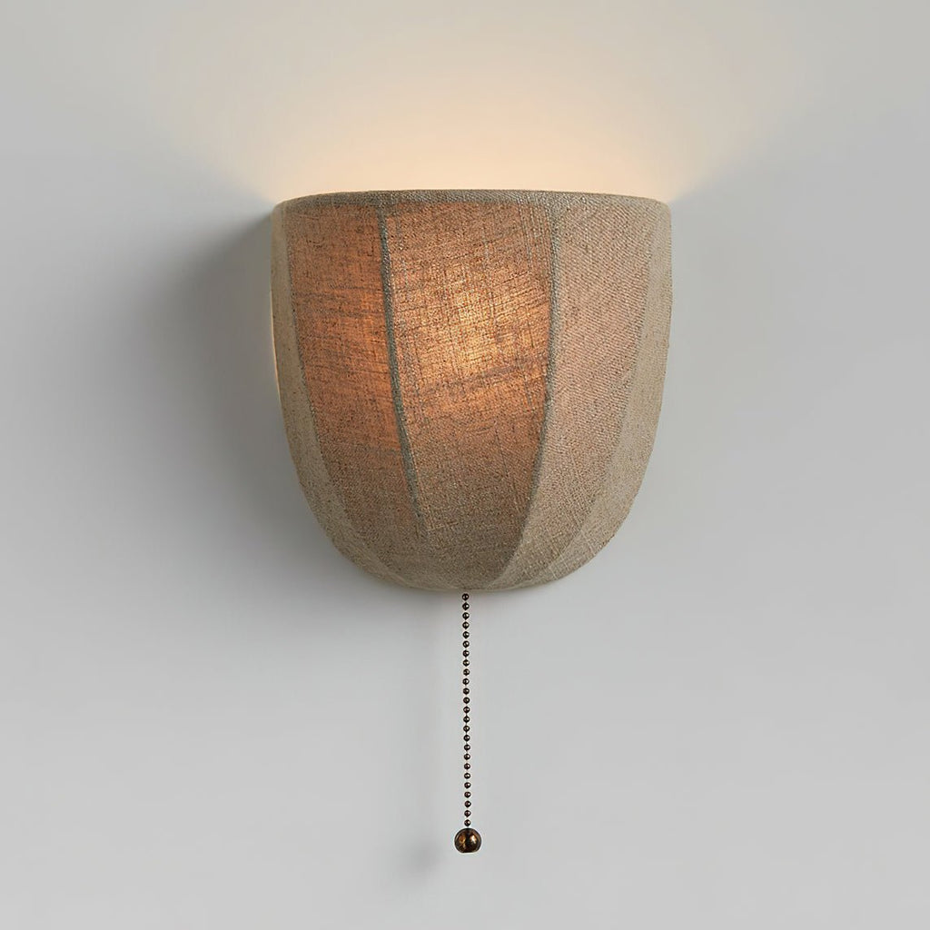 Sienna Linen Wall light fixture Wall Sconce