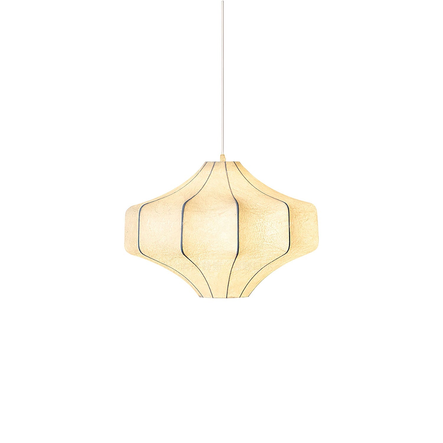 Silken Aura Silk Pendant Lamp