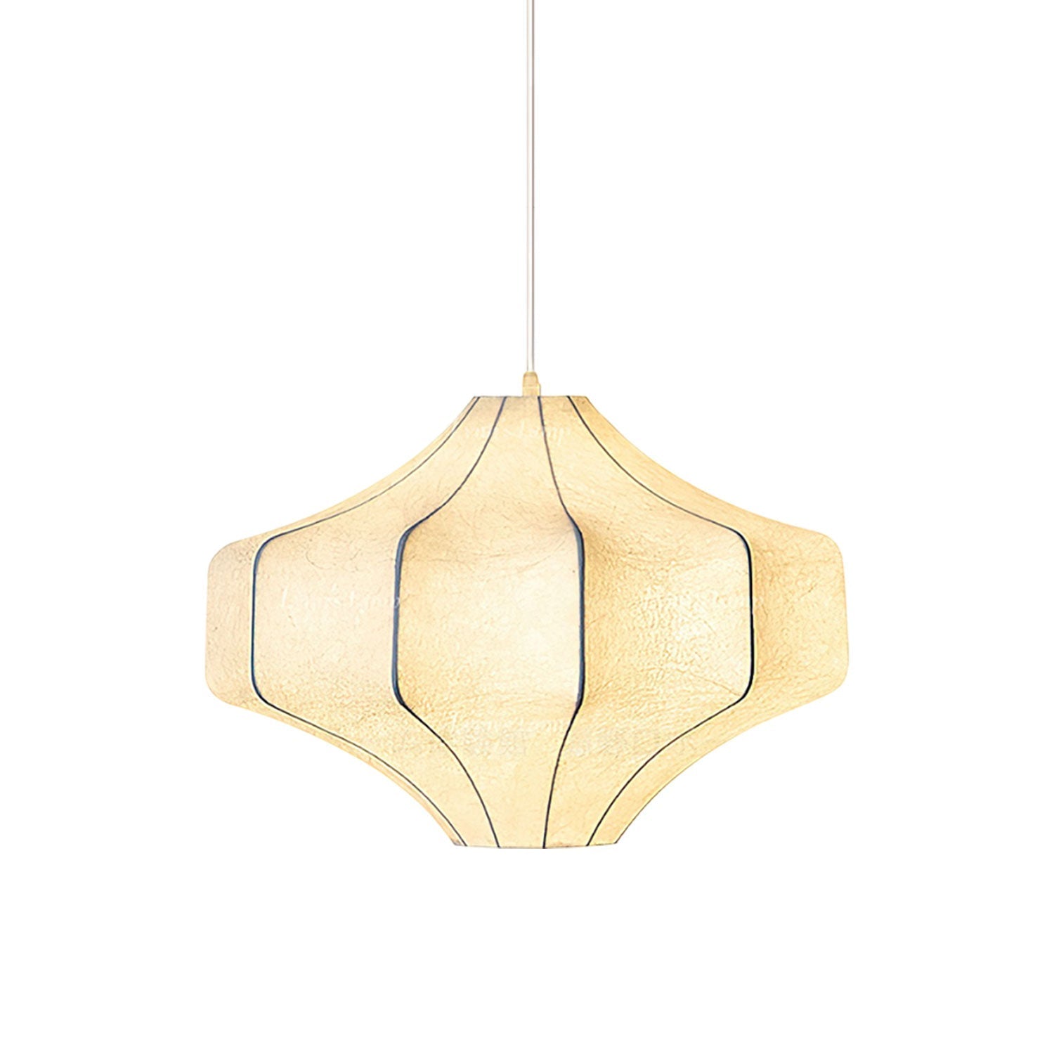 Silken Aura Silk Pendant Lamp