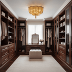 Silver Chain Tassel Ceiling Light