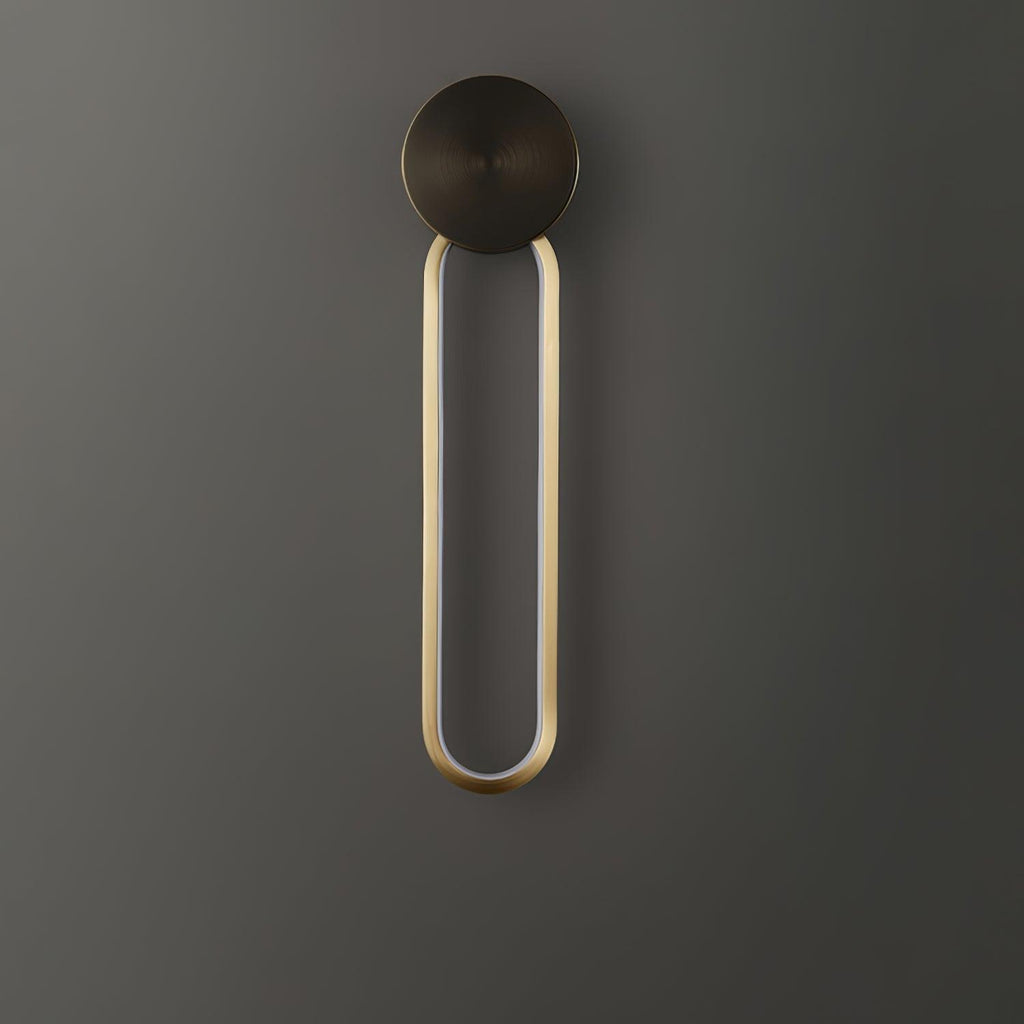 Simple Elliptical Wall sconce Wall Sconce