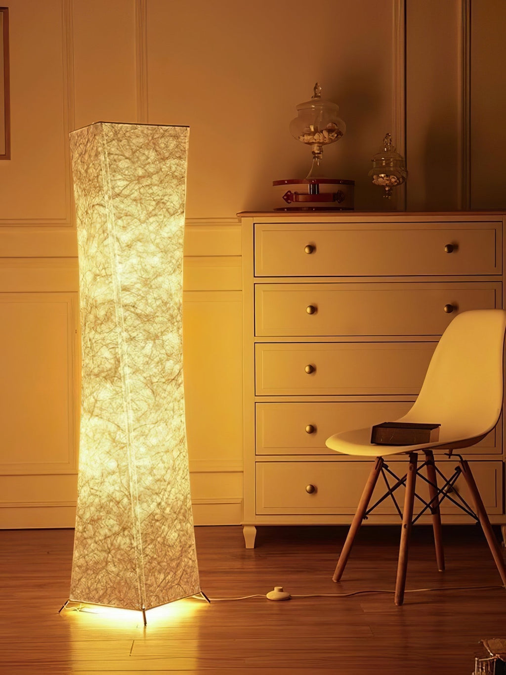 Slim Waist Tower Torchiere Lamp Floor Lamp