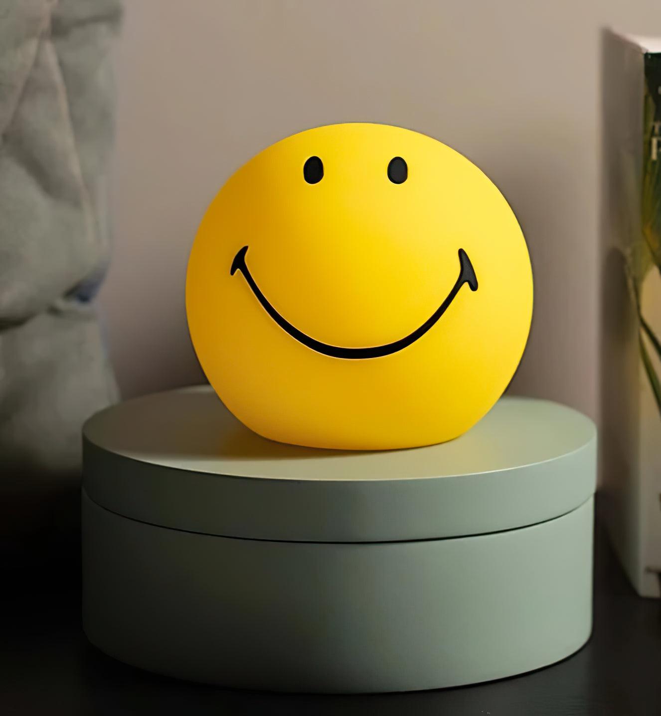 Smiling Rechargeable Built-in Battery Portable lamp Table Lamp