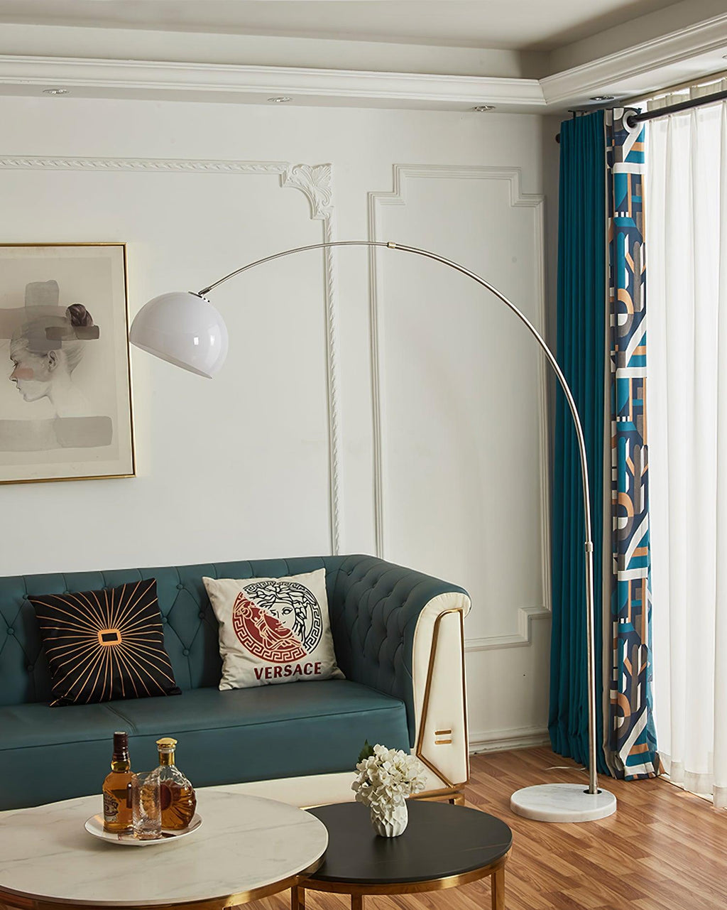 Sneedville Arched Floor-standing Lamp Floor Lamp