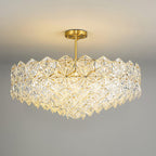 Snowflake Glass Pendant light Chandelier