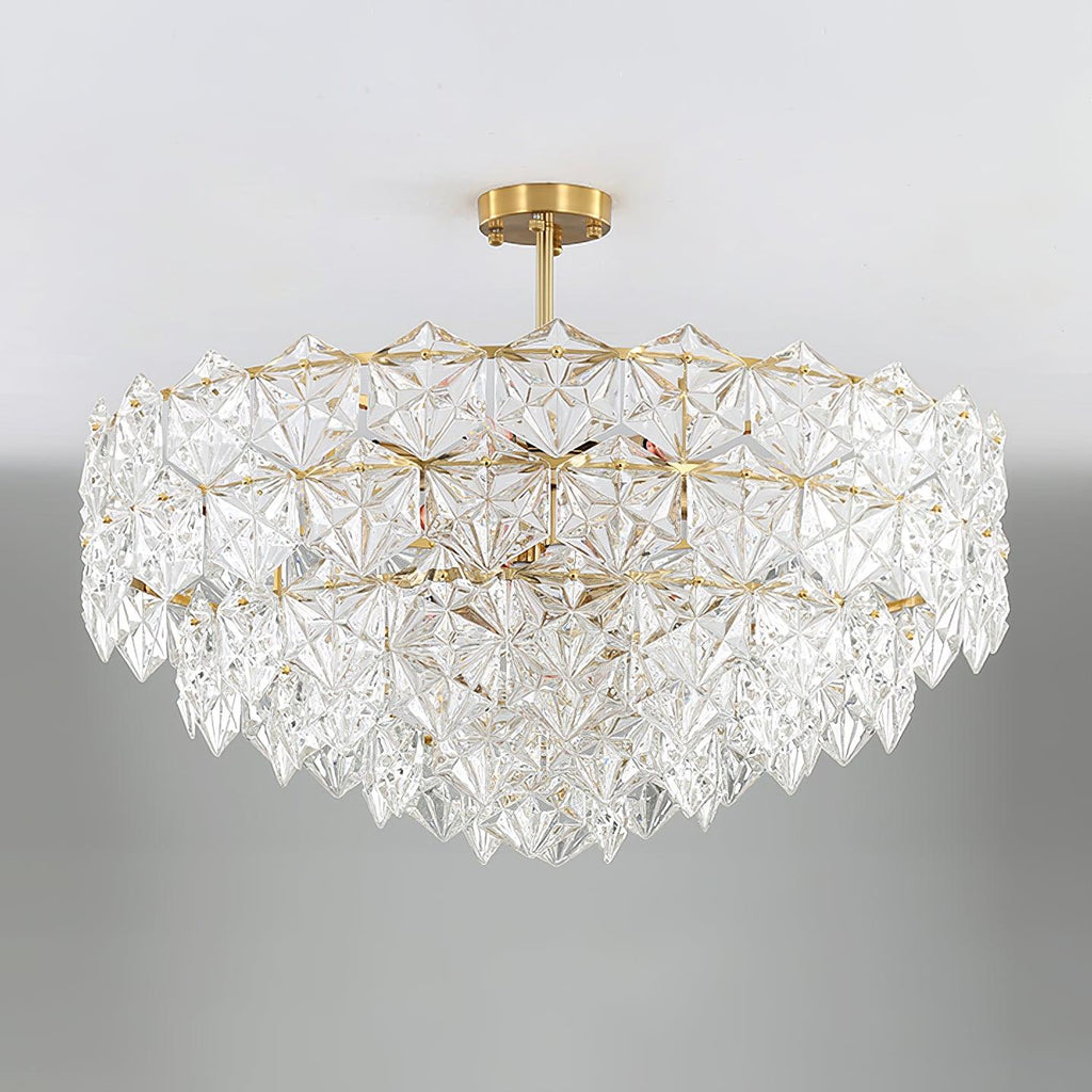 Snowflake Glass Pendant light Chandelier