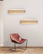 Solace Travertine Beam Wall Light