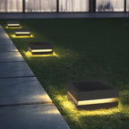 Square Post Floodlight Outdoor Light