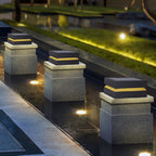 Square Post Floodlight Outdoor Light