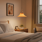 Solari Swirl Glass Pendant Light
