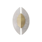 Solari Alabaster Leaf Sconce