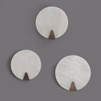 Solaris Halo Alabaster Wall Light
