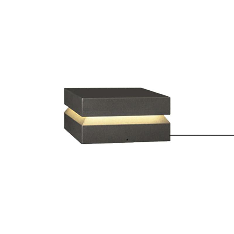 Square Post Floodlight Outdoor Light