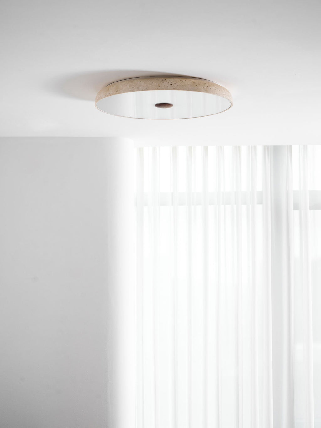 Solaro Travertine Ceiling Lamp