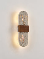 Solis Travertine Wall Light