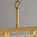 Solstice Bar Alabaster Chandelier