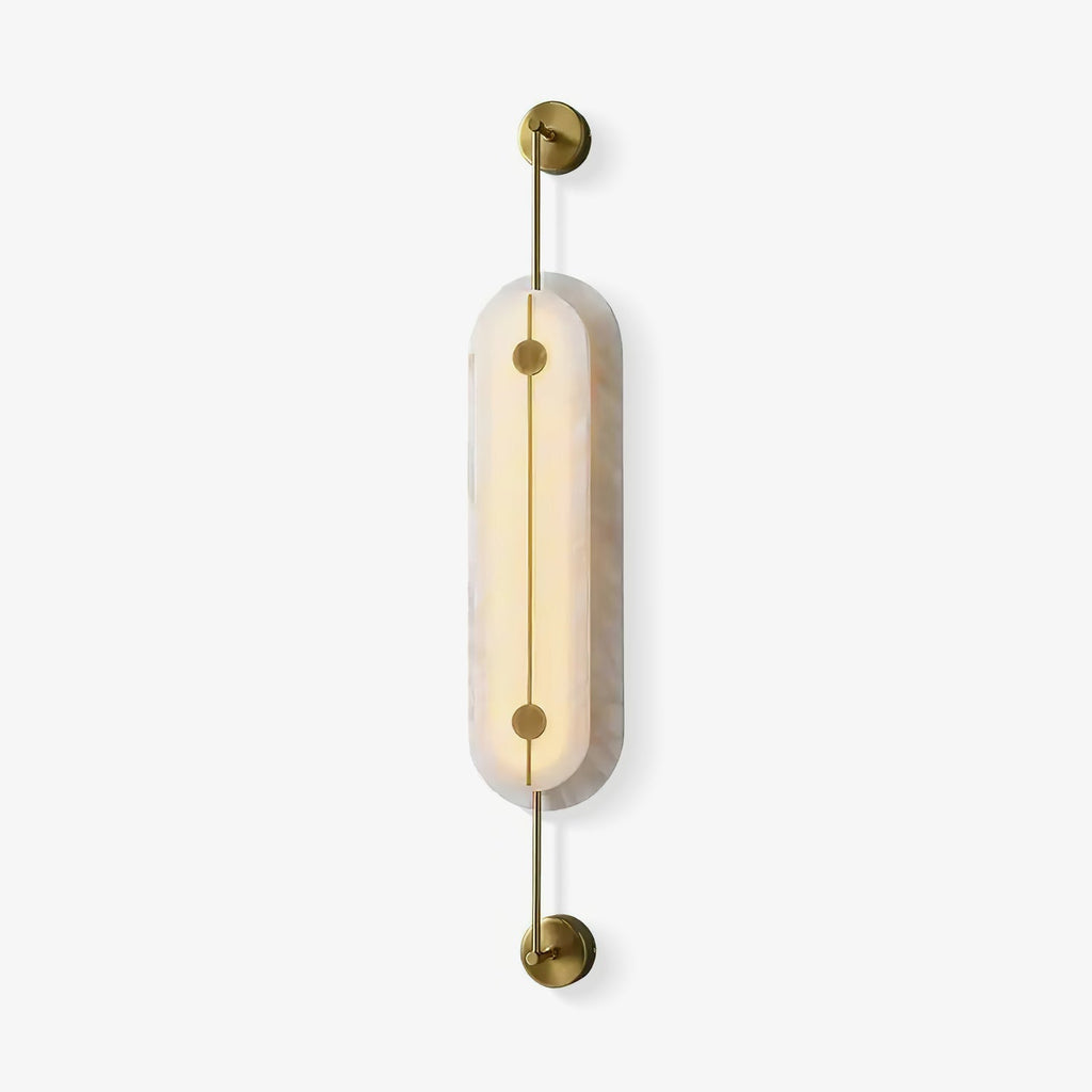 Solvane Alabaster Wall Sconce
