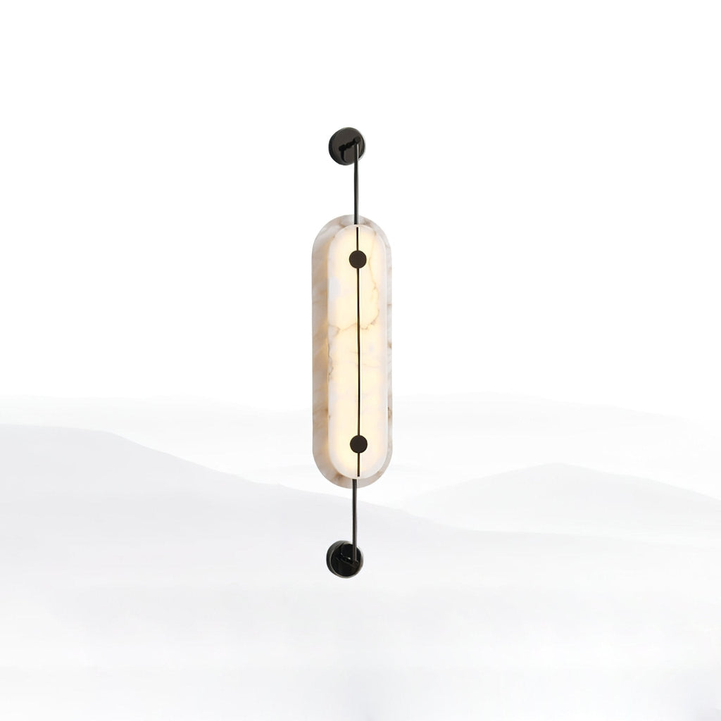 Solvane Alabaster Wall Sconce