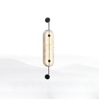 Solvane Alabaster Wall Sconce