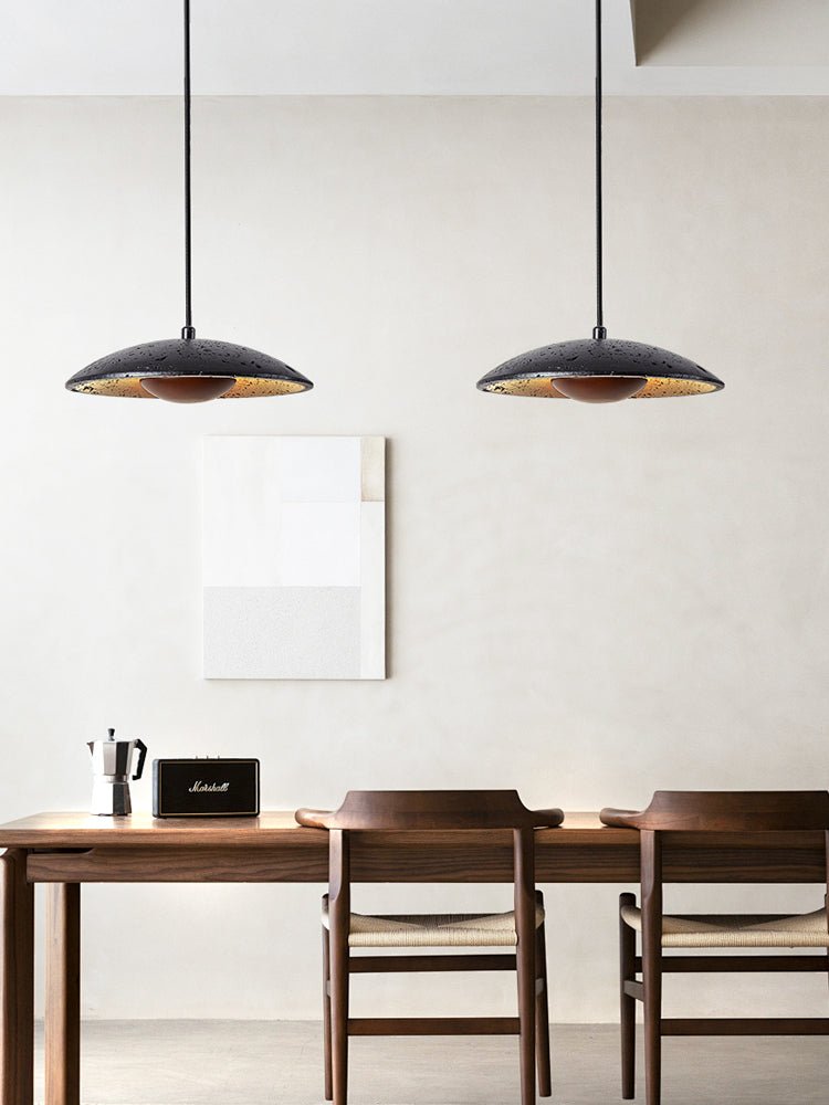 Speckled Saucer Pendant Lamp