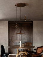 Spindle Disc Drop light Pendant Lamp