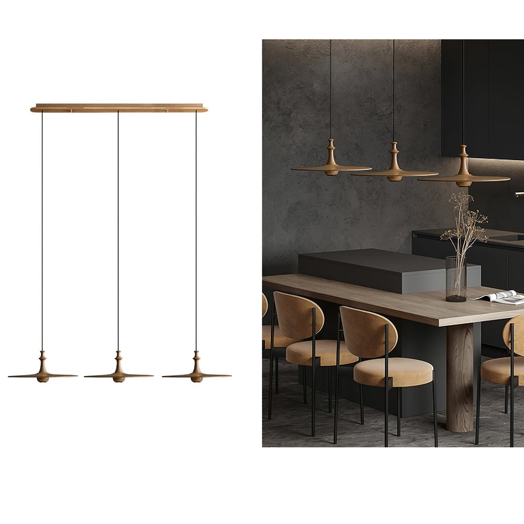 Spindle Disc Drop light Pendant Lamp