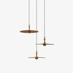 Spindle Disc Drop light Pendant Lamp