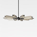 Sputnik Brass Electrolier Chandelier