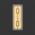Square Alabaster Bracket light Wall Lamp