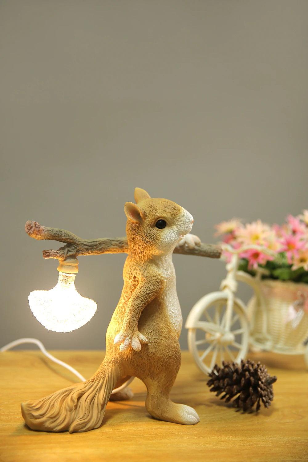 Squirrel Work lamp Table Lamp